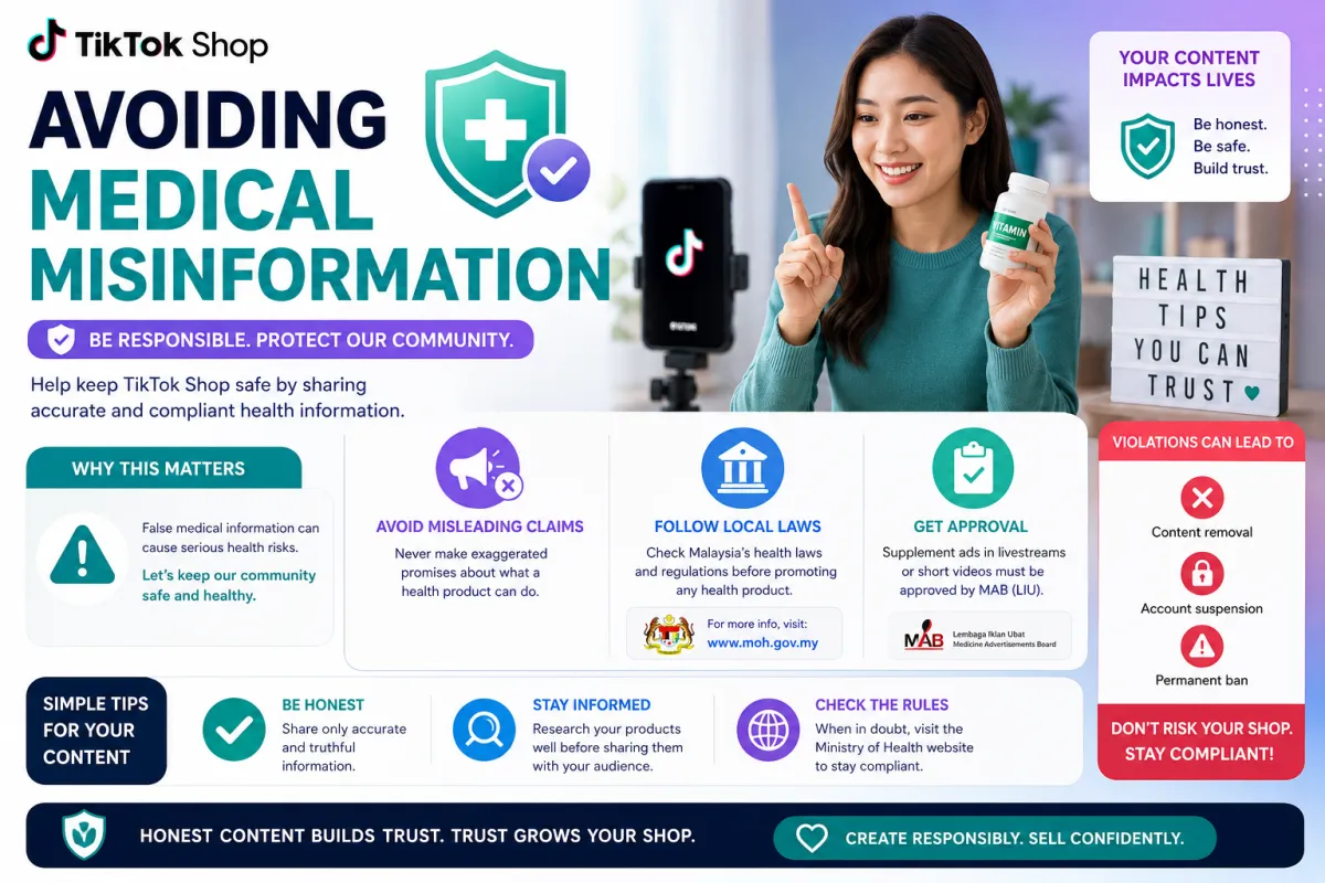 Avoiding Medical Misinformation: A Guide for TikTok Sellers & Creators
