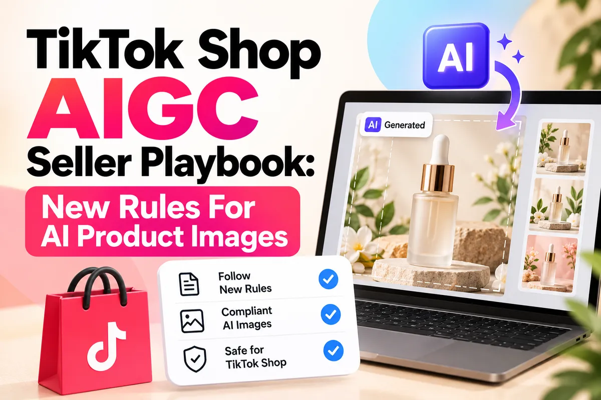 TikTok Shop AIGC Seller Playbook: New Rules For AI Product Images