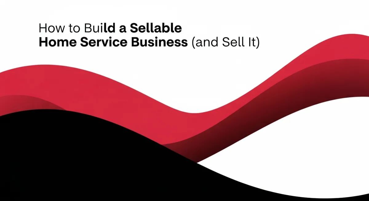 How to Build a Sellable Home Service Business (and Sell It)