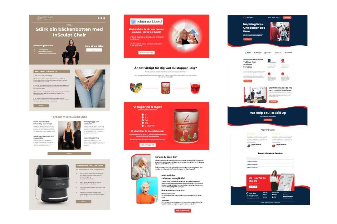 Johanna med solglasögon framför ett rappsfält.