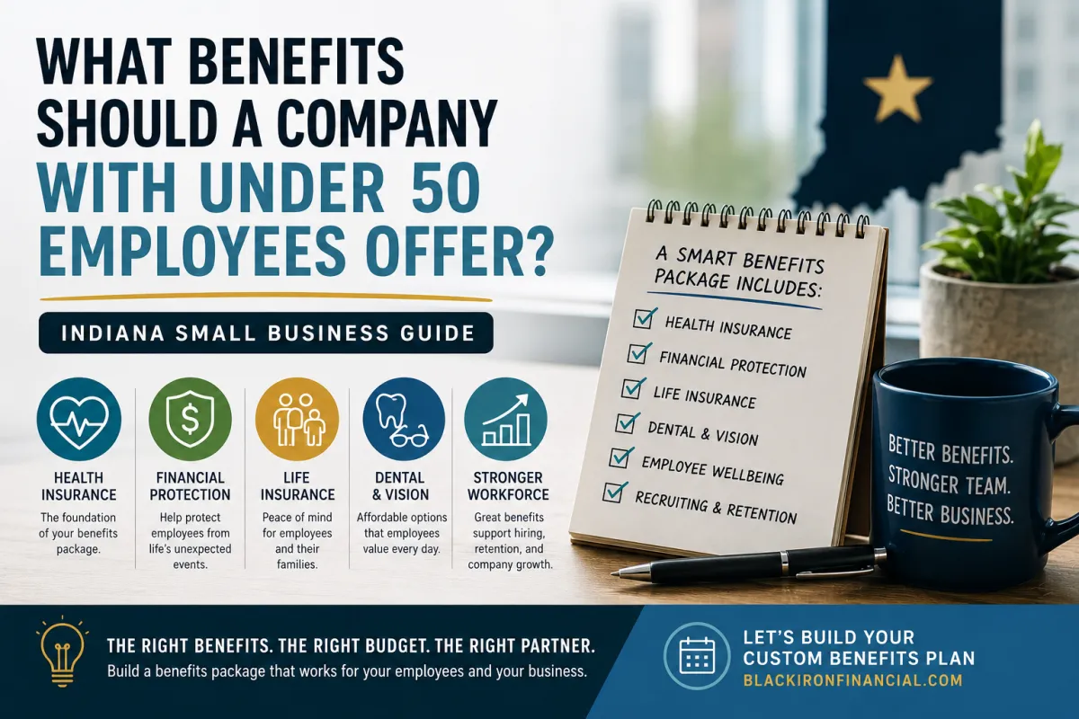 What Benefits Should a Company With Under 50 Employees Offer in Indiana?