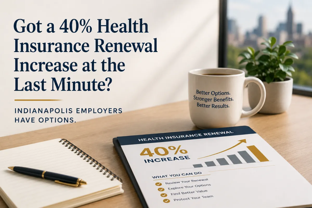 Got a 40% Health Insurance Renewal Increase? Indianapolis Employers Have Options
