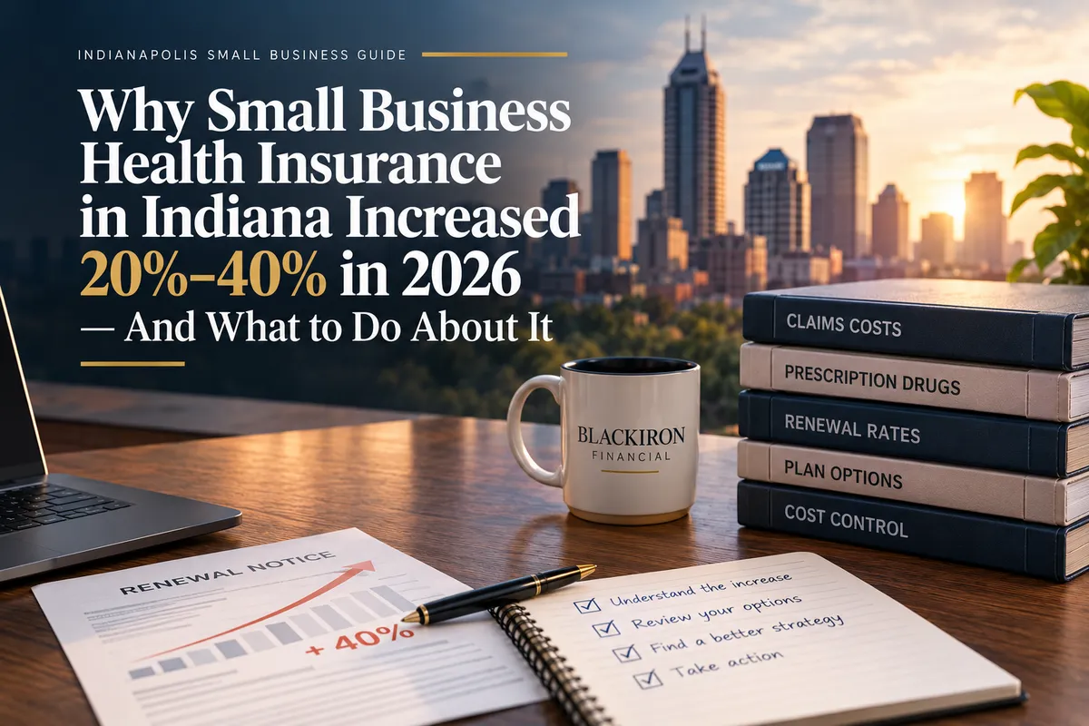 Why Indiana Small Business Health Insurance Increased 20%–40% in 2026 | BlackIron