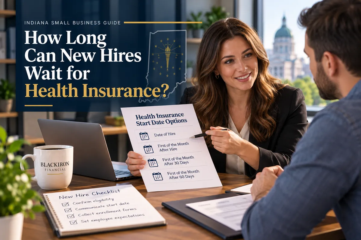New Hire Health Insurance Waiting Periods in Indiana | BlackIron