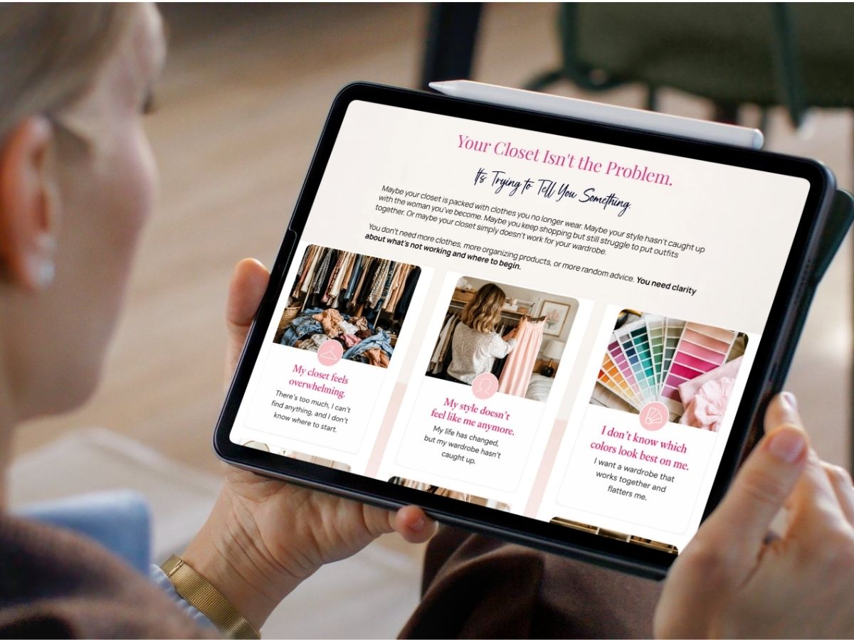 Closet Confidence Quiz for finding the right closet and wardrobe solution