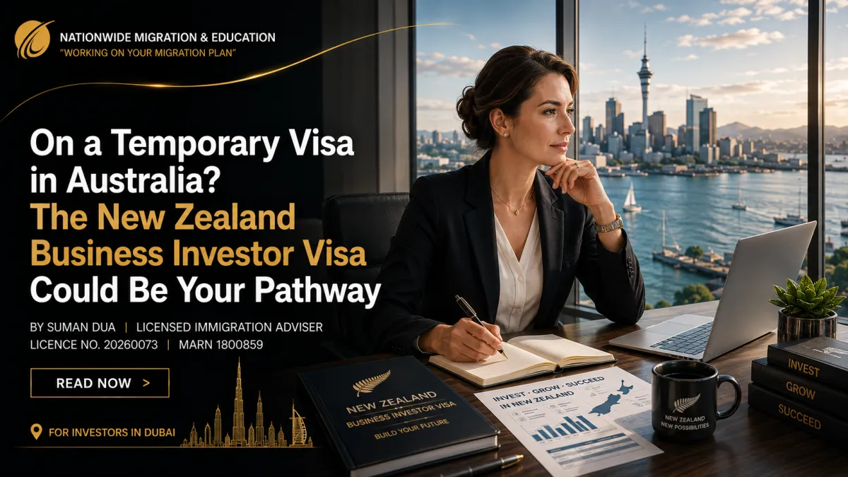 A Pathway for Temporary Visa Holders in Australia