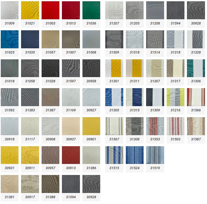 Markiisien värimallit