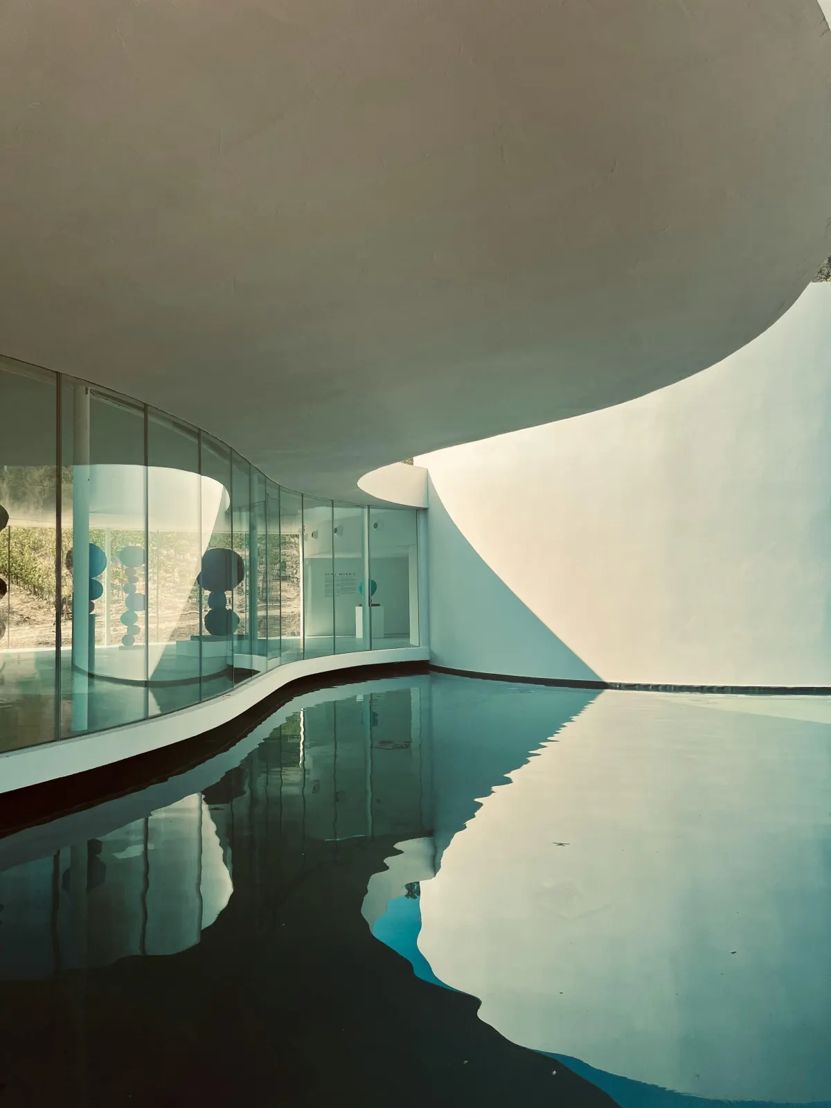 printed sticky notes glued on board