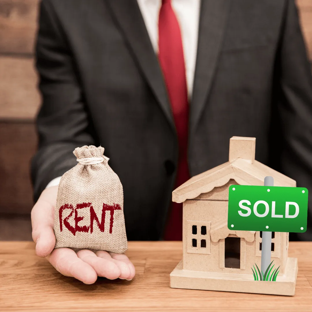 Sell and then rent for a short period of time