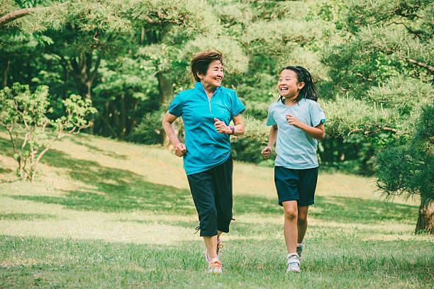 seniors exercising outdoor lifeweavers therapy team