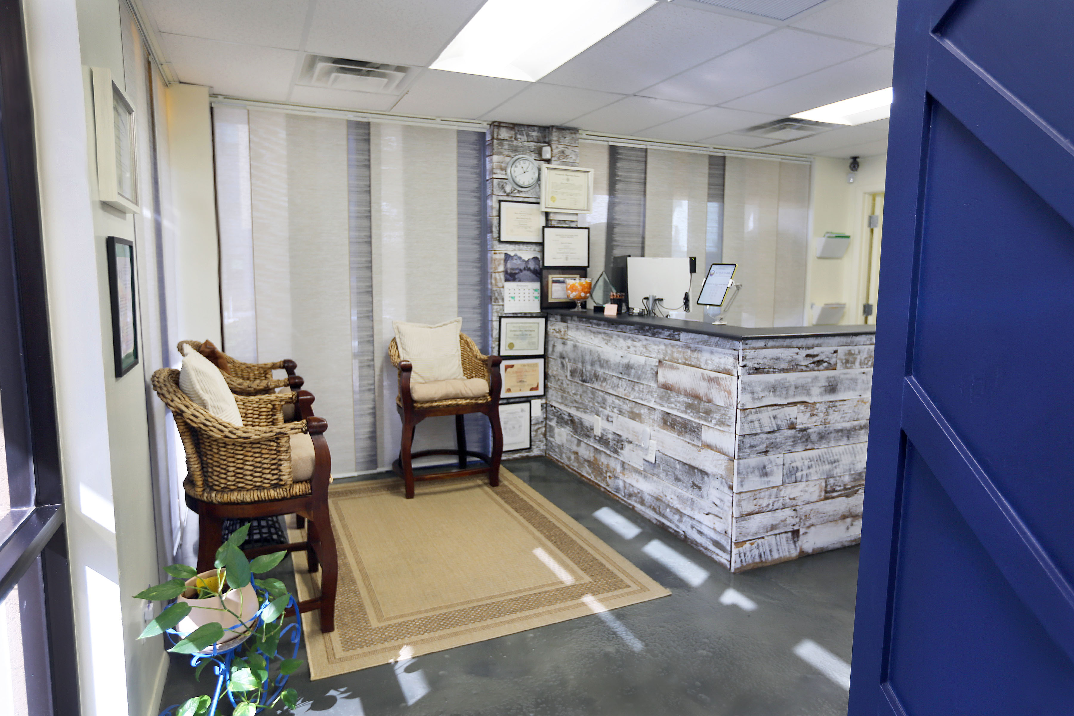 Front office view 