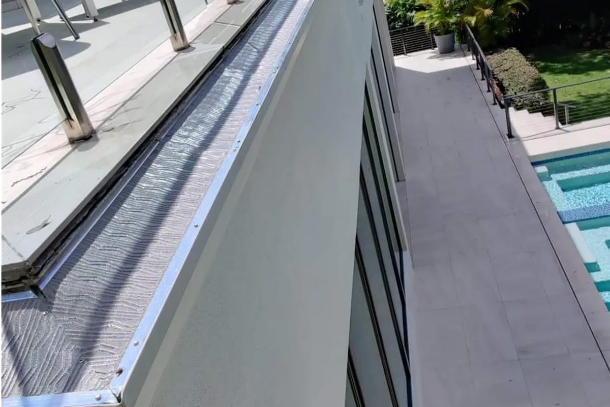 Gutter guards installed on a Tampa Bay home by Trufam