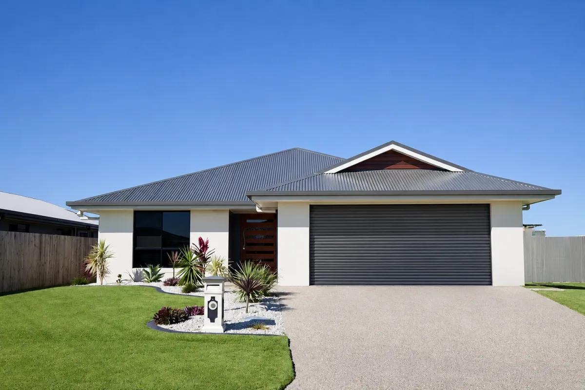 Roller garage doors for residential home or shed or warehouse.