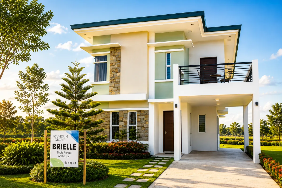 Luxury house model exterior rendering