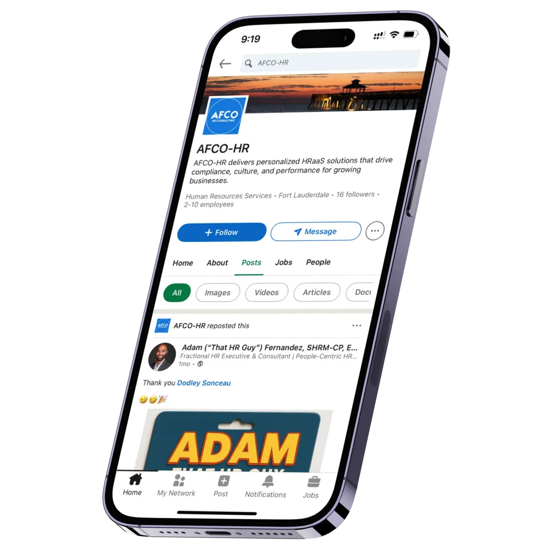 AFCO-HR LinkedIn