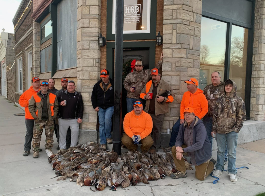 Business Pheasant Hunt at Heartland Gamebirds