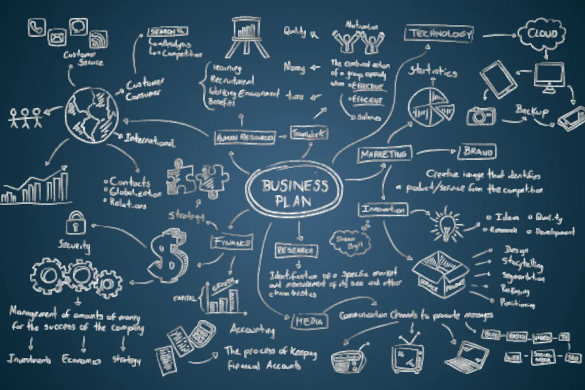 a couple of chairs sitting on top of a cement floor