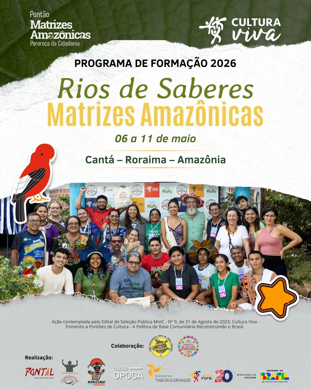 PROGRAMA DE FORMAÇÃO RIOS DE SABERES - RORAIMA