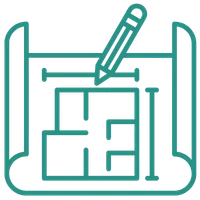 Design and planning icon