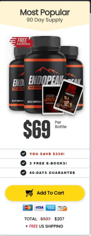 enduracore buy now 3 bottles