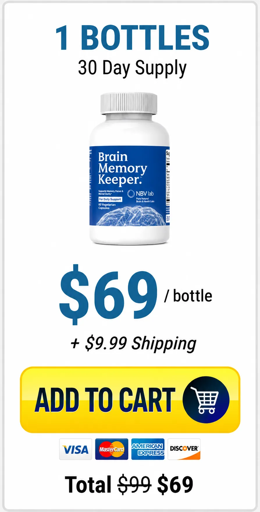 brainvex buy now 1 bottle