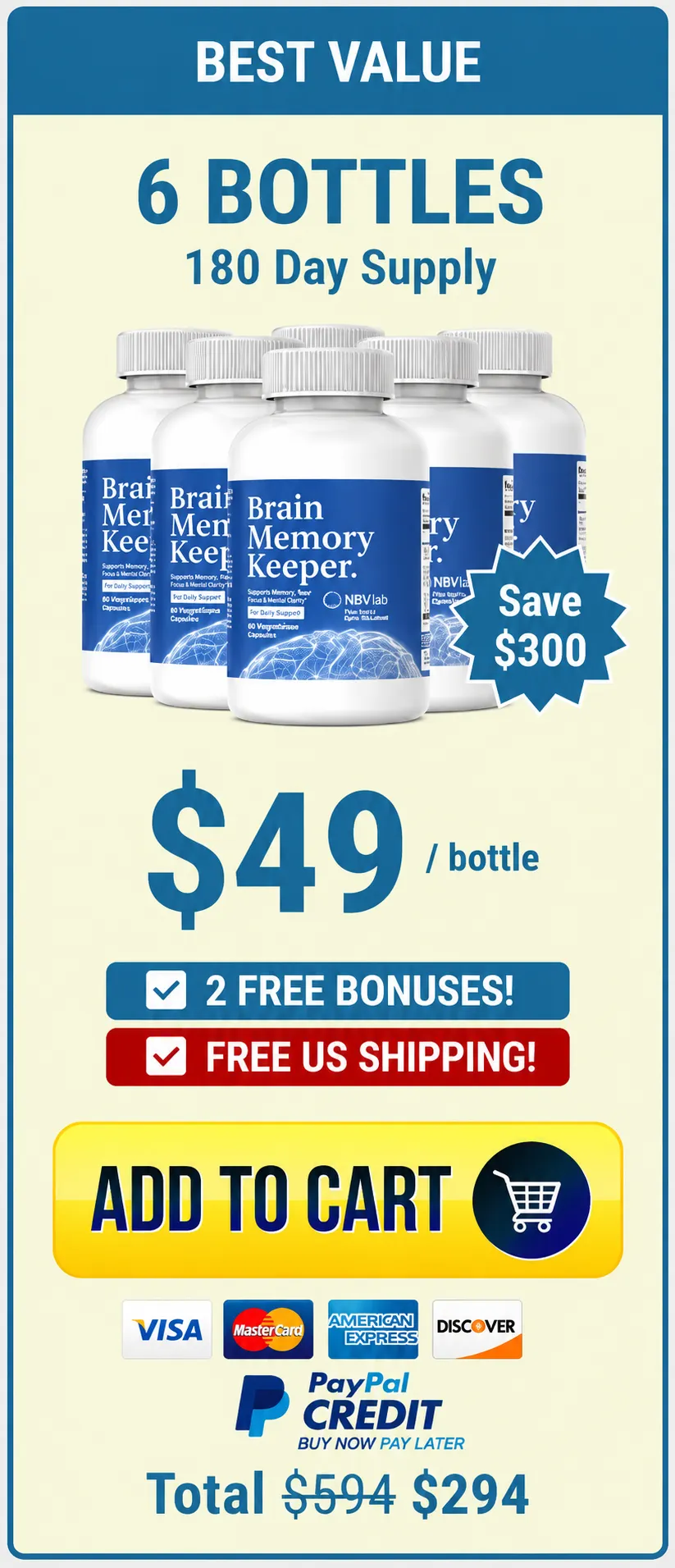 brainvex buy now 6 bottles