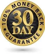30 day money back guarantee