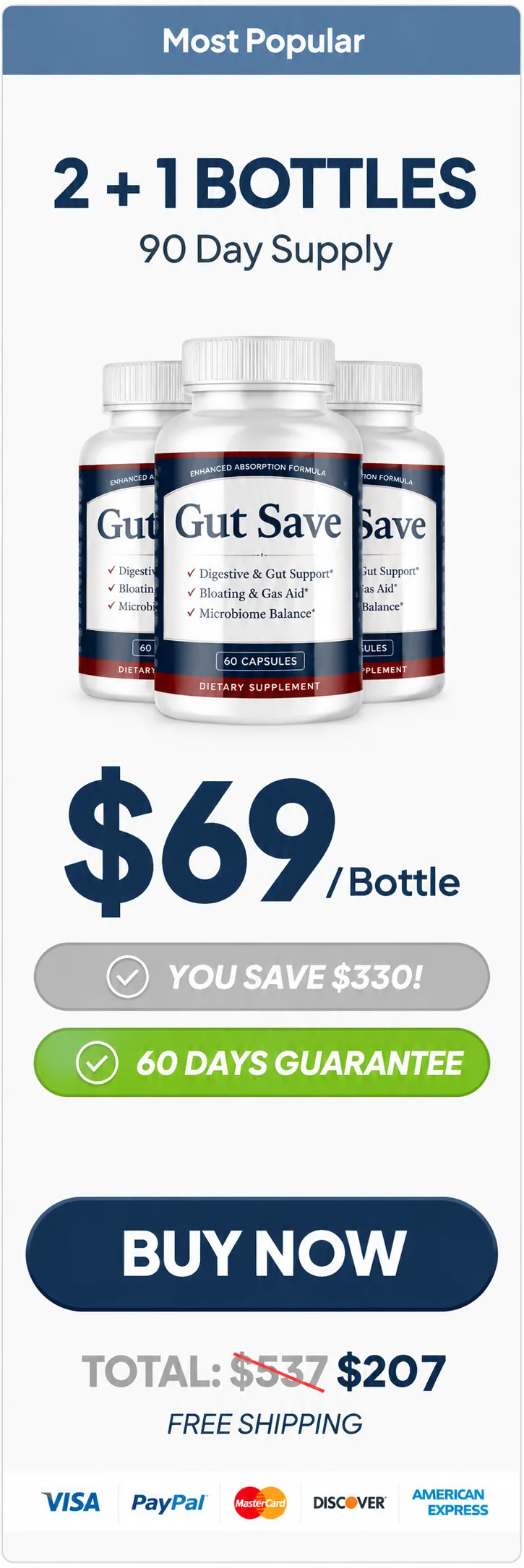 gut active buy now 3 bottles