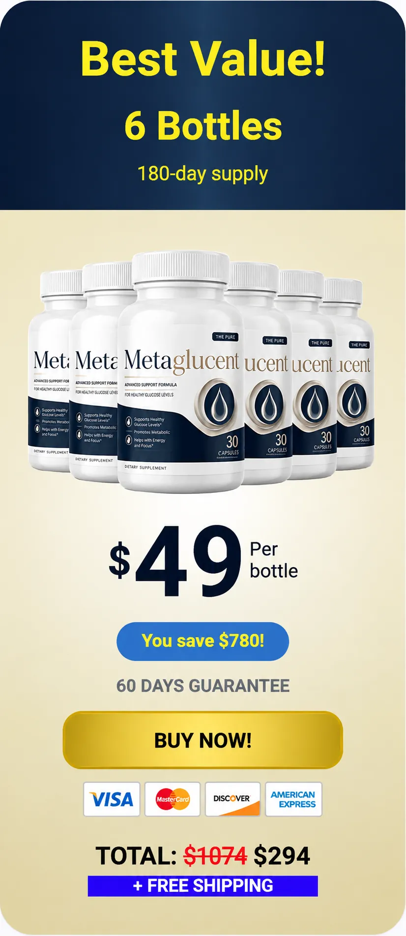 glucofreedom plus buy now 6 bottles