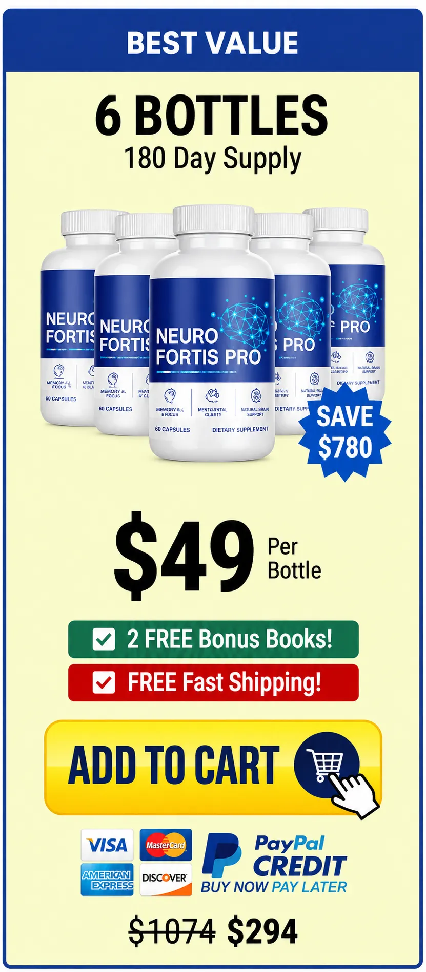 neuroharmony buy now 6 bottles