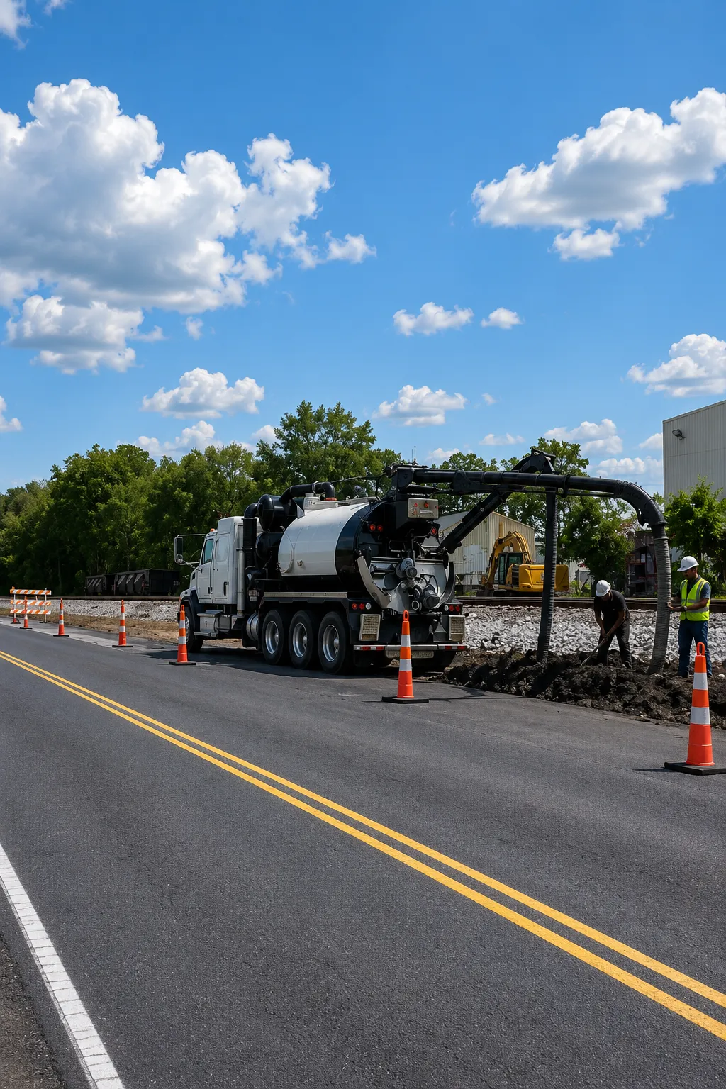 Lincoln Hydrovac Excavation