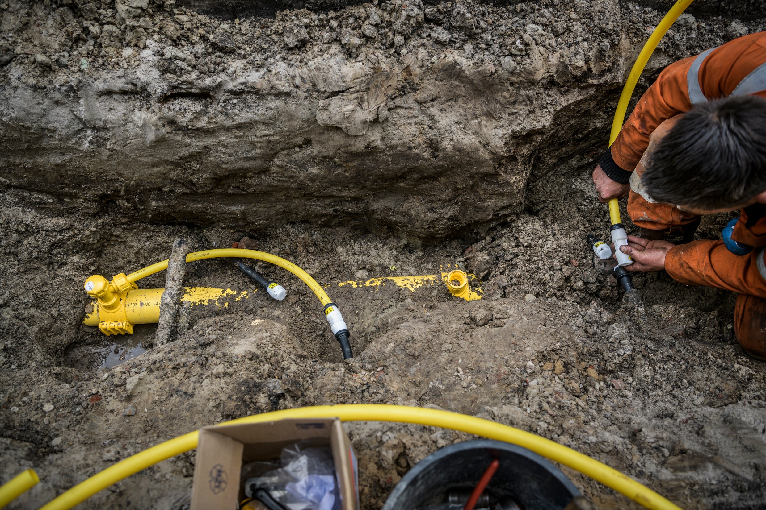 Gas infrastructuur reconstructie