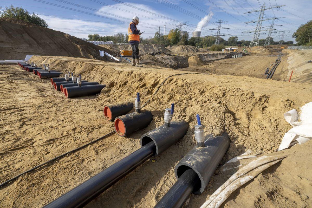 Ondergrondse kabelwerken project