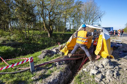 Energie netwerk installatie project