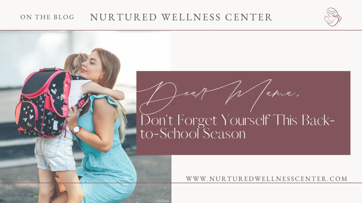 Dear Mama, Don't Forget Yourself This Back-to-School Season