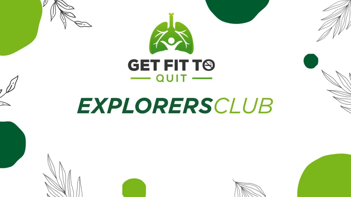 A diverse group of adults, relaxed and smiling, gathered in a cozy lounge, sharing stories and encouragement, with warm lighting and casual attire, representing a welcoming, supportive community for those preparing to quit smoking.