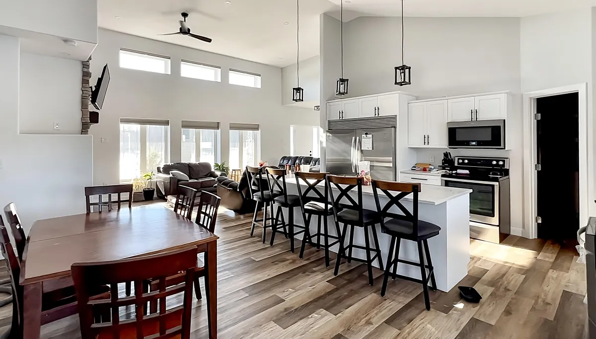 photo of an interior home painted in arberry