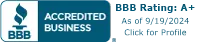 BBB Accredited Business - Calvin Electric LLC
