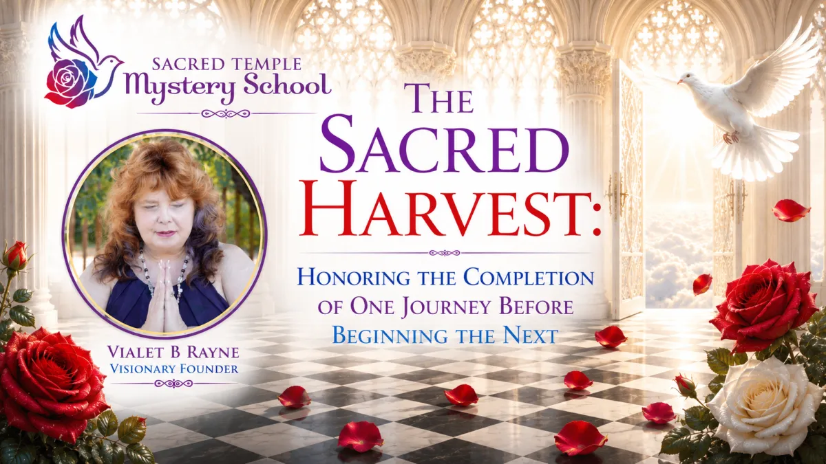 The Sacred Harvest | Completing One Spiritual Journey Before Beginning Another