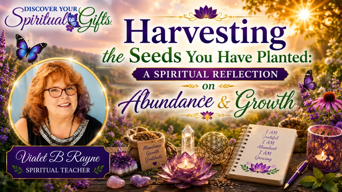 Harvesting the Seeds You Have Planted | Spiritual Growth & Abundance