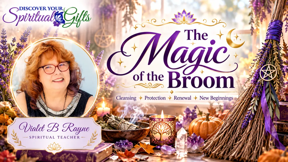 The Magic of the Broom: Cleansing, Protection & Sacred Space