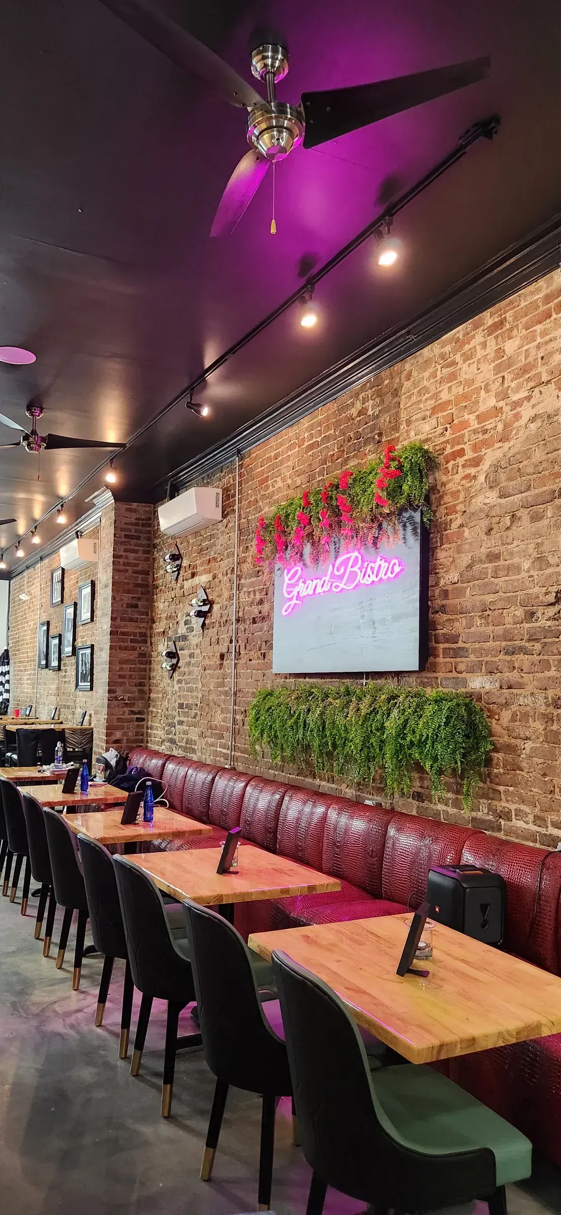 Grand Bistro Bar commercial interior buildout in Atlanta