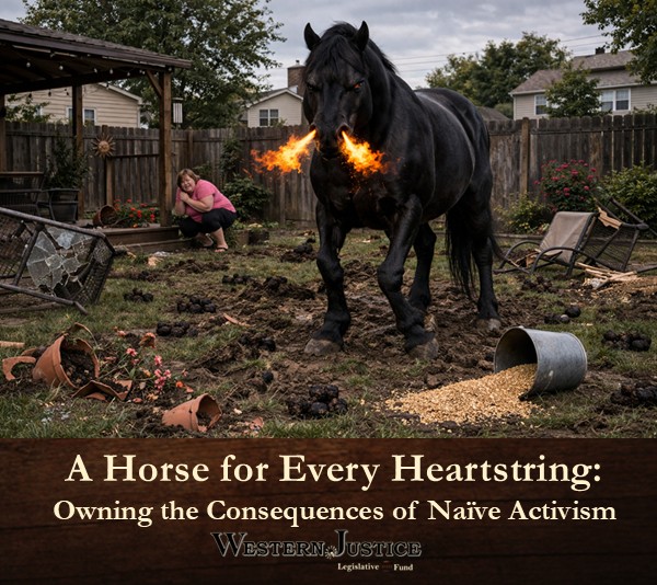 A Horse for Every Heartstring:  Owning the Consequences of Naive Activism