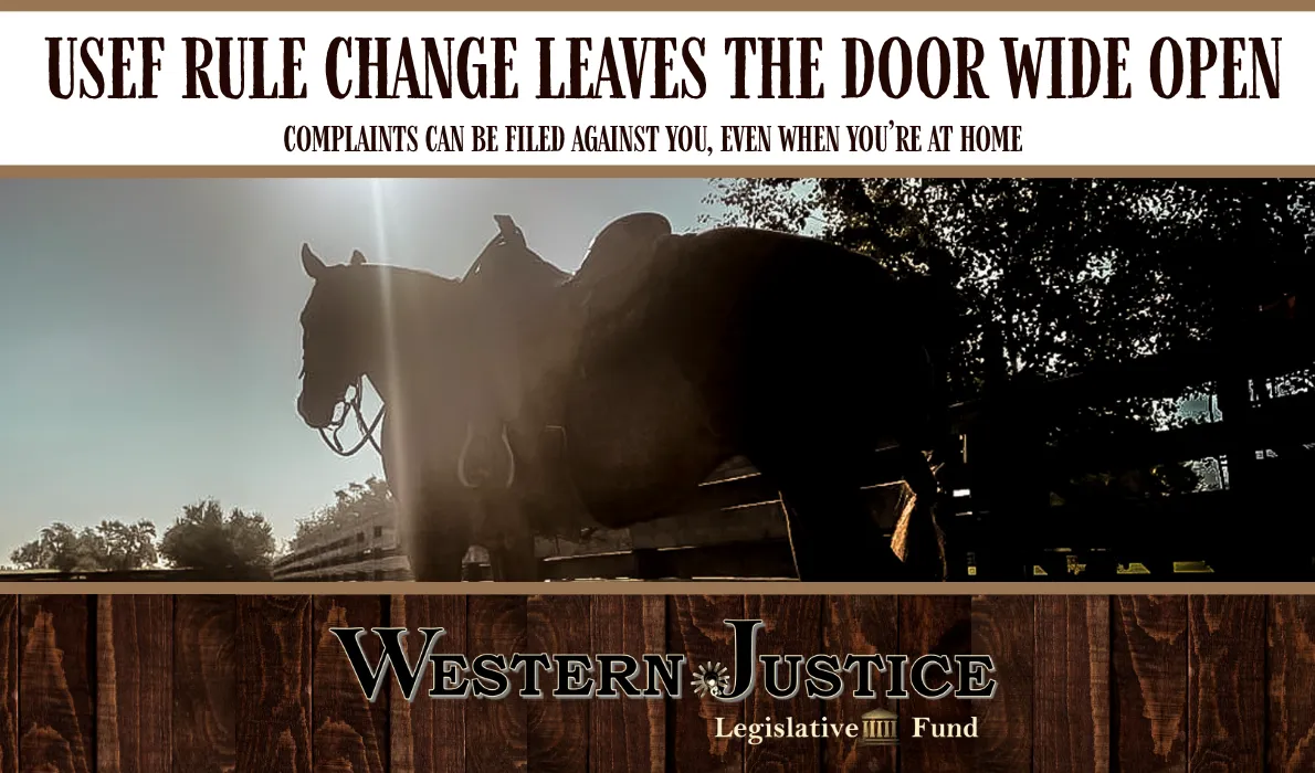 USEF Rule Change Leaves The Door Wide Open