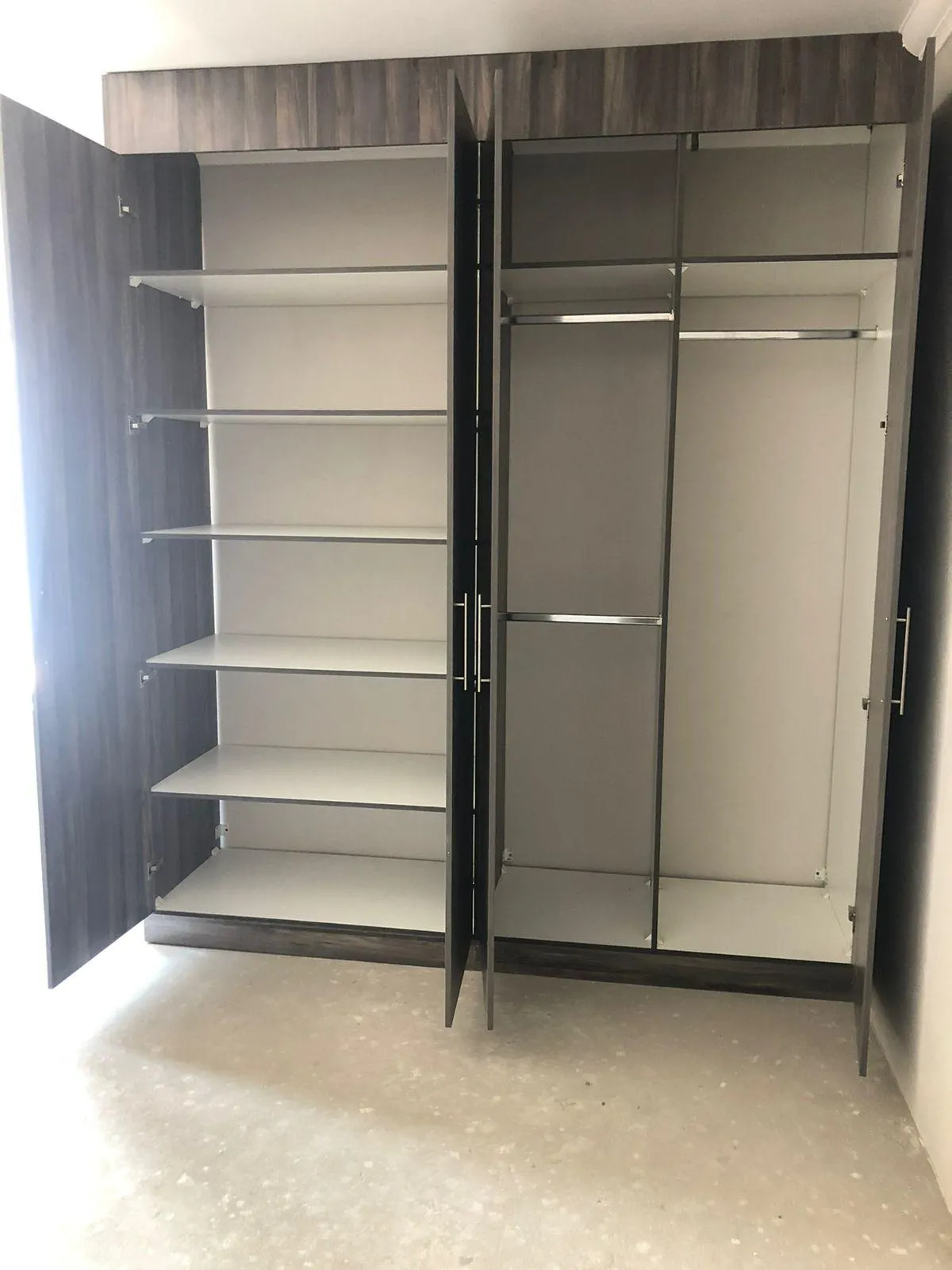 Quad door modern wardrobe