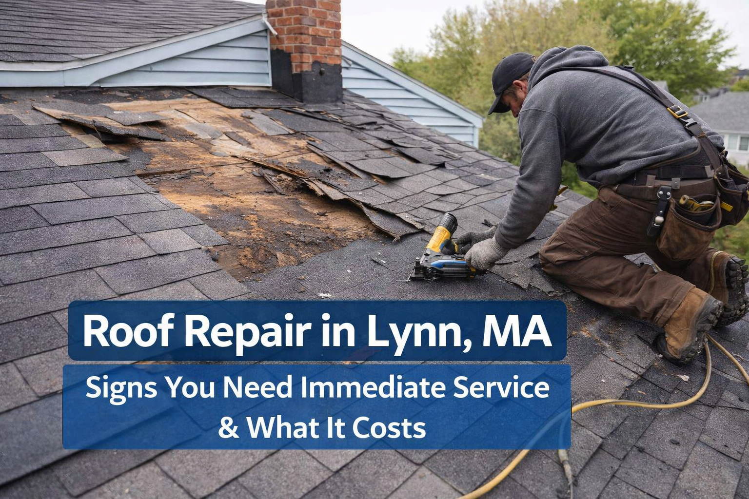 Roof Repair in Lynn, MA: Signs You Need Immediate Service & What It Costs