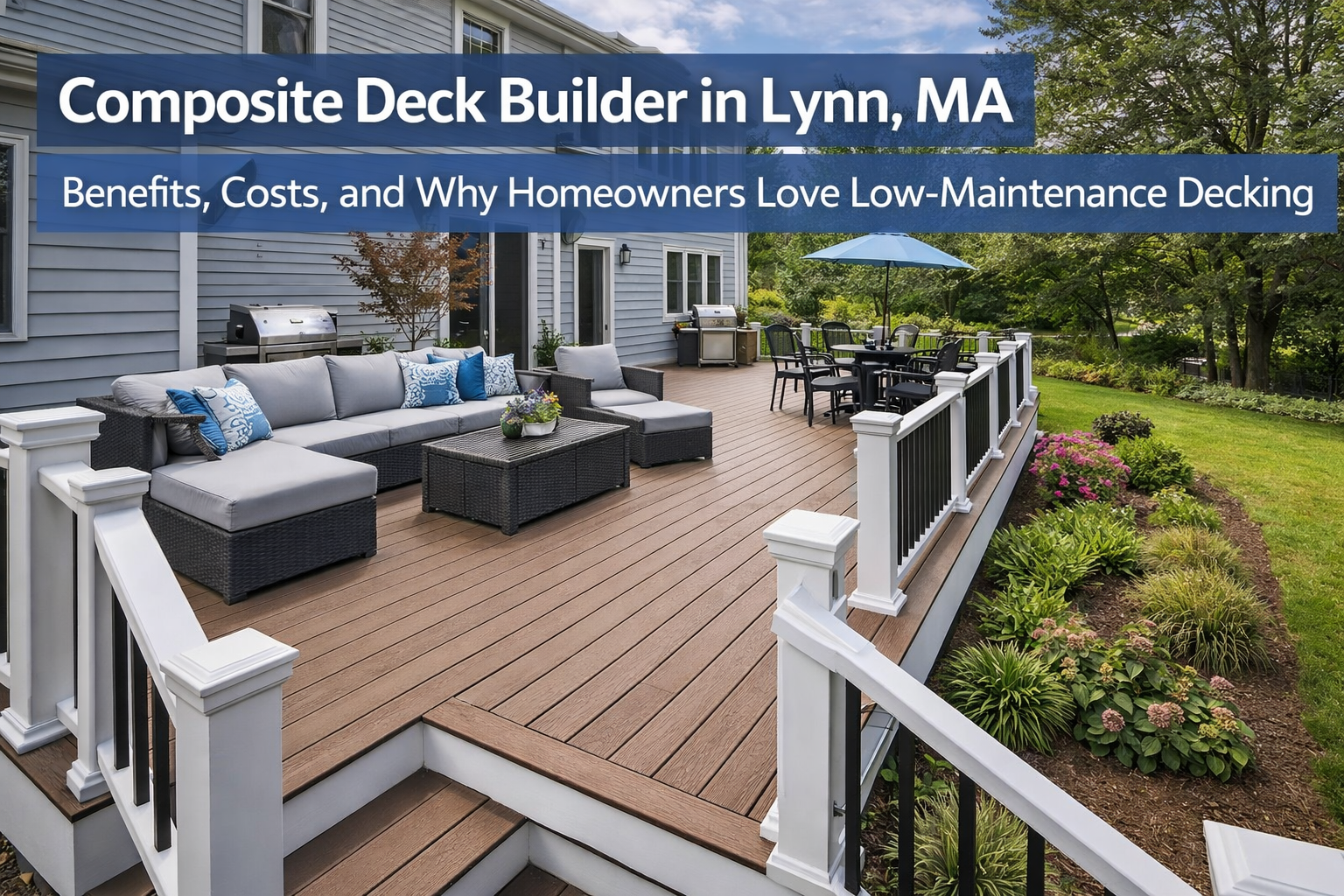 Composite Deck Builder in Lynn, MA: Benefits, Costs, and Why Homeowners Love Low-Maintenance Decking