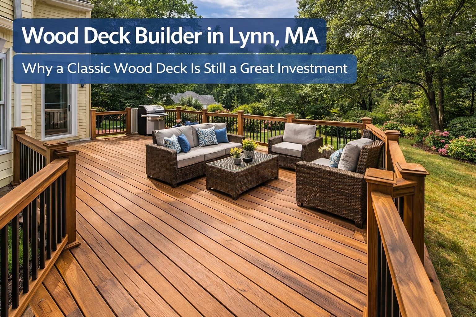 Wood Deck Builder in Lynn, MA: Why a Classic Wood Deck Is Still a Great Investment