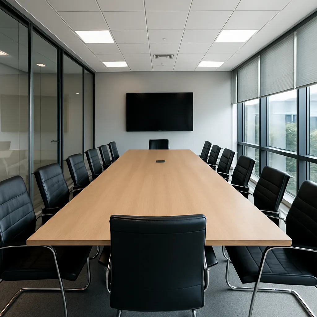 Clean and organised Nottingham office after commercial cleaning by Edwards Cleaning