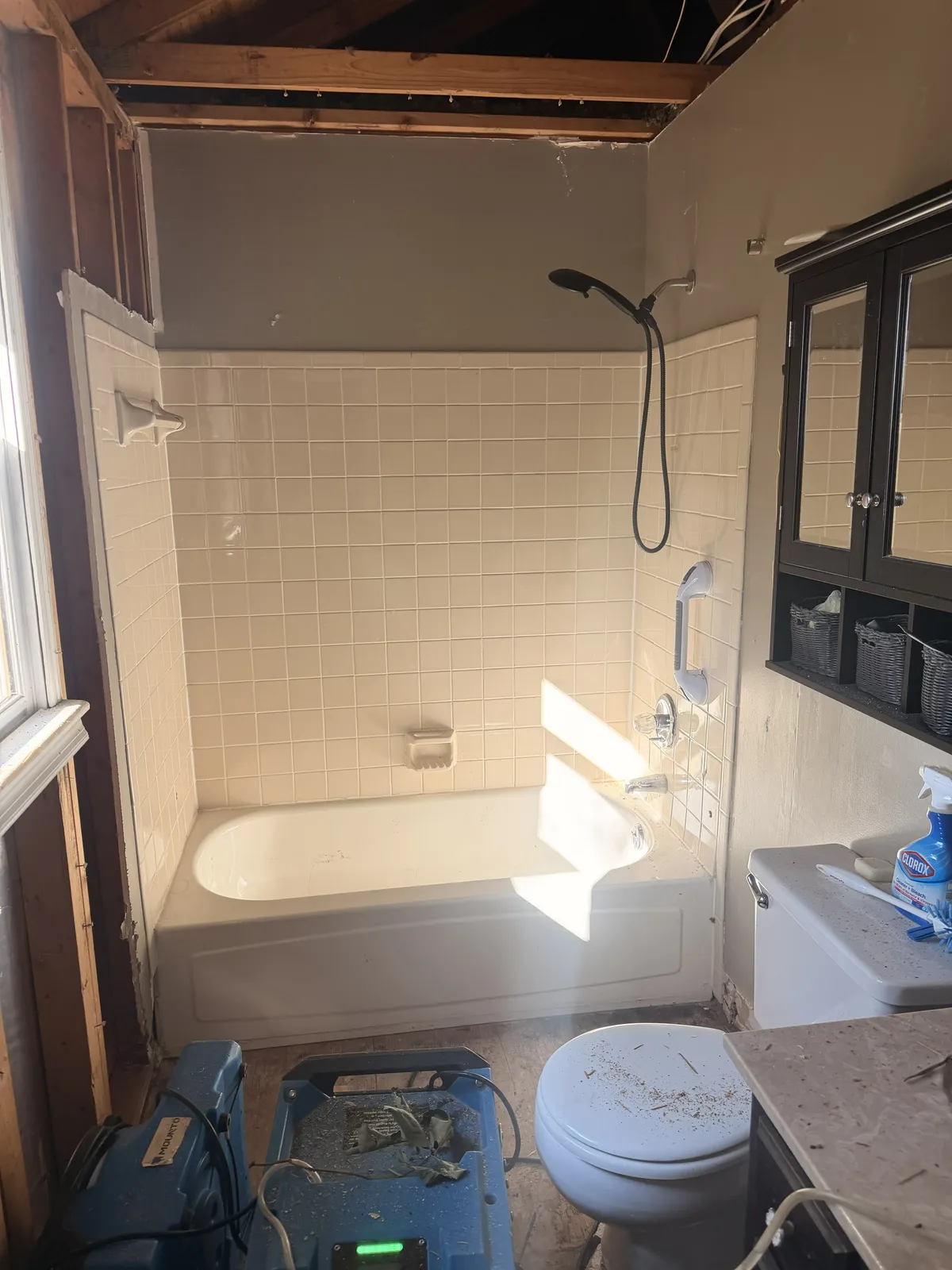 Sink and facet Installation
